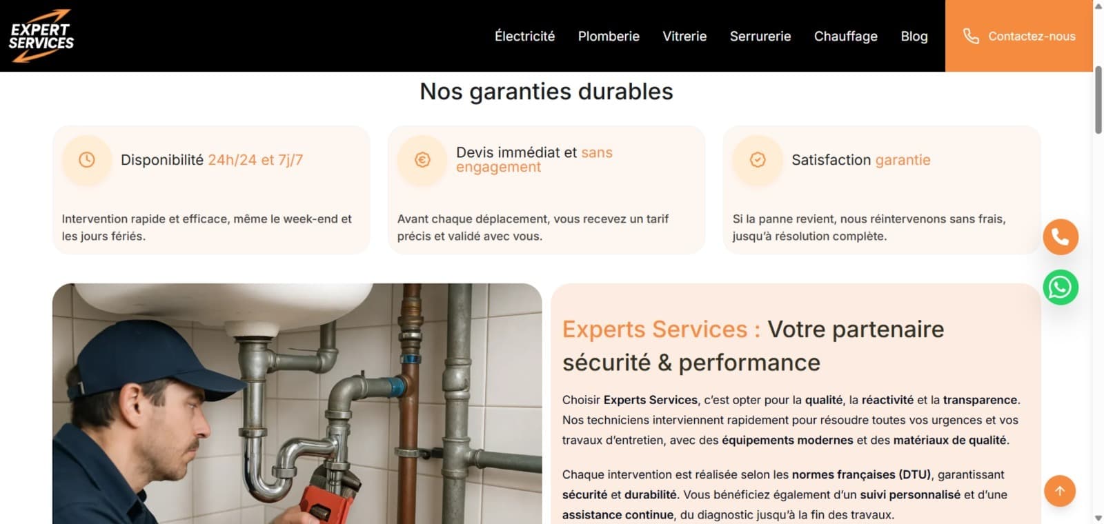 Experts Services Screenshot 2