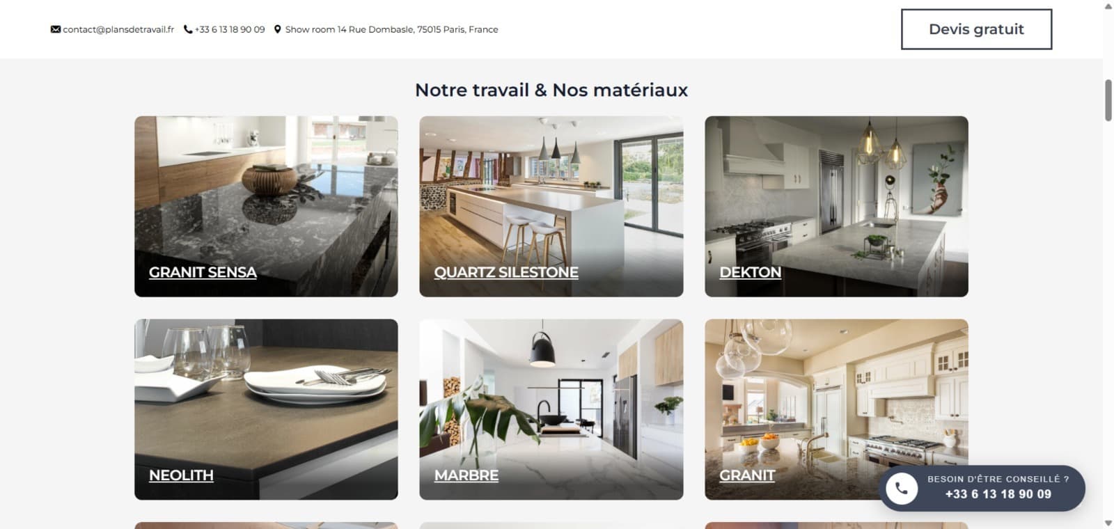 Plans de Travail Screenshot 3