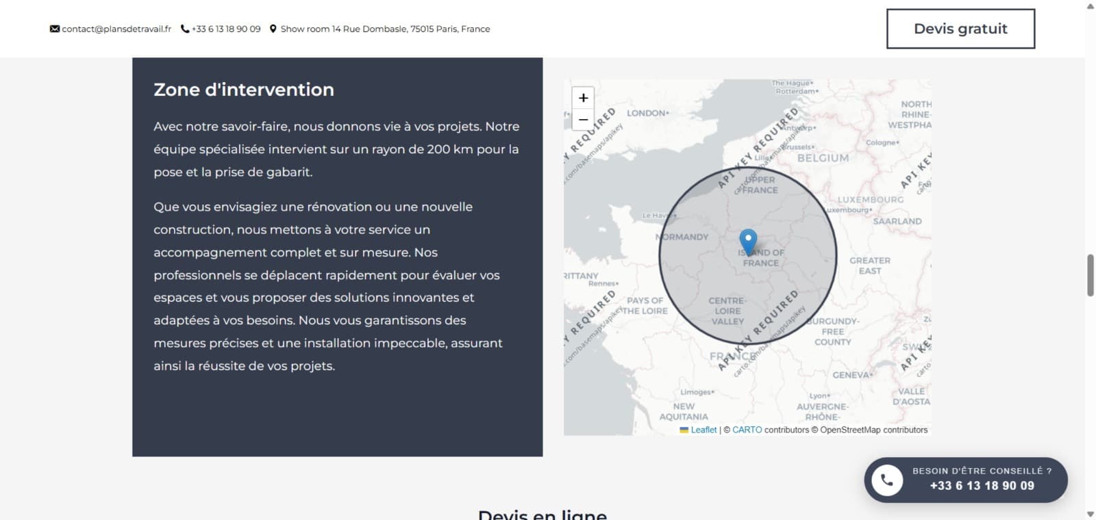 Plans de Travail Screenshot 4
