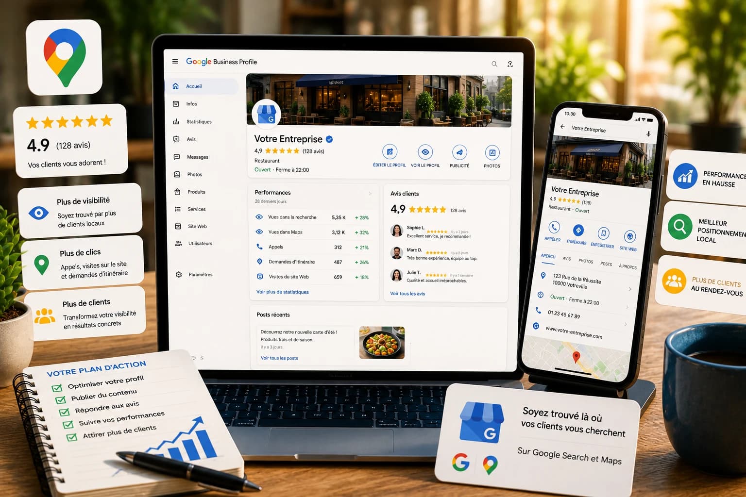 Google Business Profile optimized for conversions