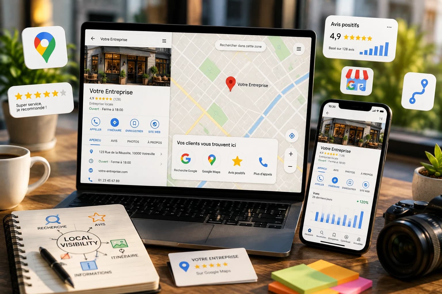 Google Maps optimization and local SEO