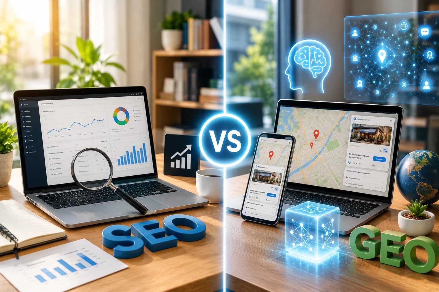 SEO Traditionnel vs GEO